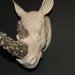 THE MONROE COLLECTION - Swarovski Rhino - Chic Couture Rhinestone Taxidermy