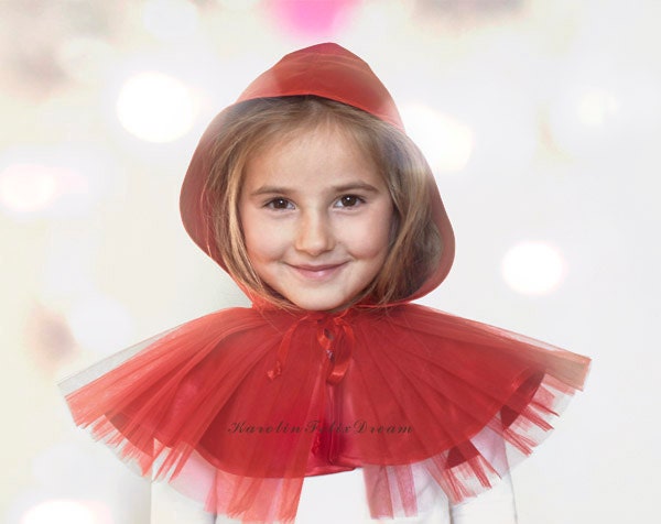 express shipping - Little Red Riding Hood costume, red cape, adult halloween costume women - ready to ship