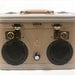 Vintage Stereo Train Case with Bluetooth