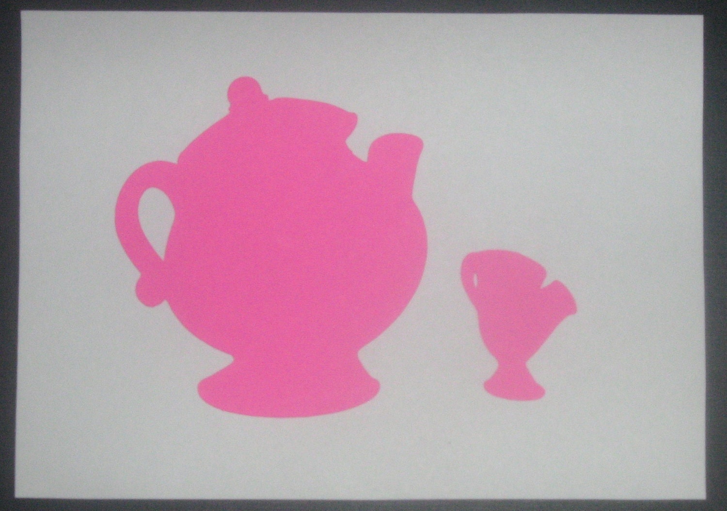 Princess silhouettes,Cinderella, Snow White, Sleeping Beauty, Belle, Little Mermaid, matted art for framing, birthday parties