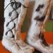 FUR BOOTS Seal or Cowhide MUKLUKS Womens size 8