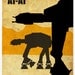 Star Wars - AT-AT A3 Poster Vintage Print