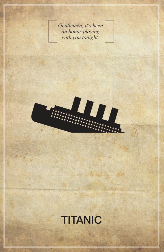 Titanic Memorable Quote Vintage 11X17 Poster Print