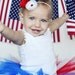 Red White Blue Tutu Set Girls Stars and Stripes Patriotic Welcome Home Tutu with Matching Headband