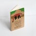 RESERVED Cute Red Panda Notebook - Handpainted