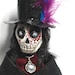 Halloween day of the dead doll skeleton death reaper