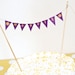 Rapunzel Birthday Cake Sun Bunting Printable with Custom Name