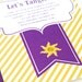 Rapunzel Tangled inspired Invitations "Let's Tangle" Personalized Printable Birthday Invites