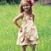 Viola Sweetheart Dress PDF Pattern Tutorial, Easy How to, Ebook, Epattern, Sizes 2-7 included