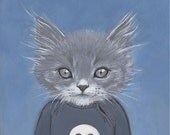 Henry - 8.5 x 11 -Matte Print - From Painting by Heather Mattoon