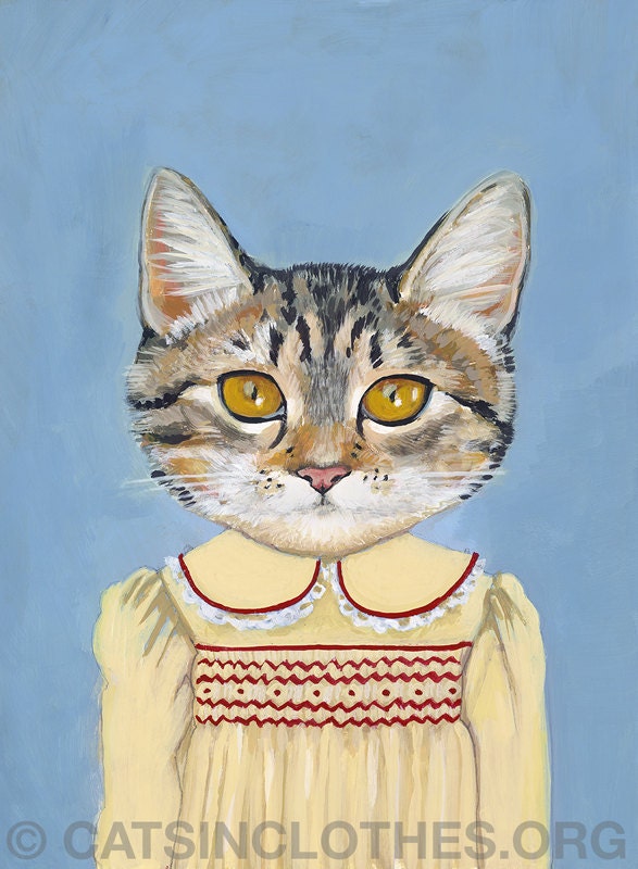 Margaret -8.5 x 11 -Matte Print- From Painting by Heather Mattoon