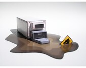 Flood - paper toy truck