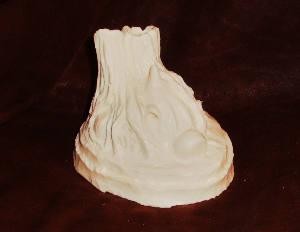 Custom UNFINISHED resin Jedi Master Yoda Dagobah Hut Statue
