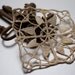 Antique french lace applique - 1800s