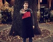 red star trek apron for men -- one size fits most