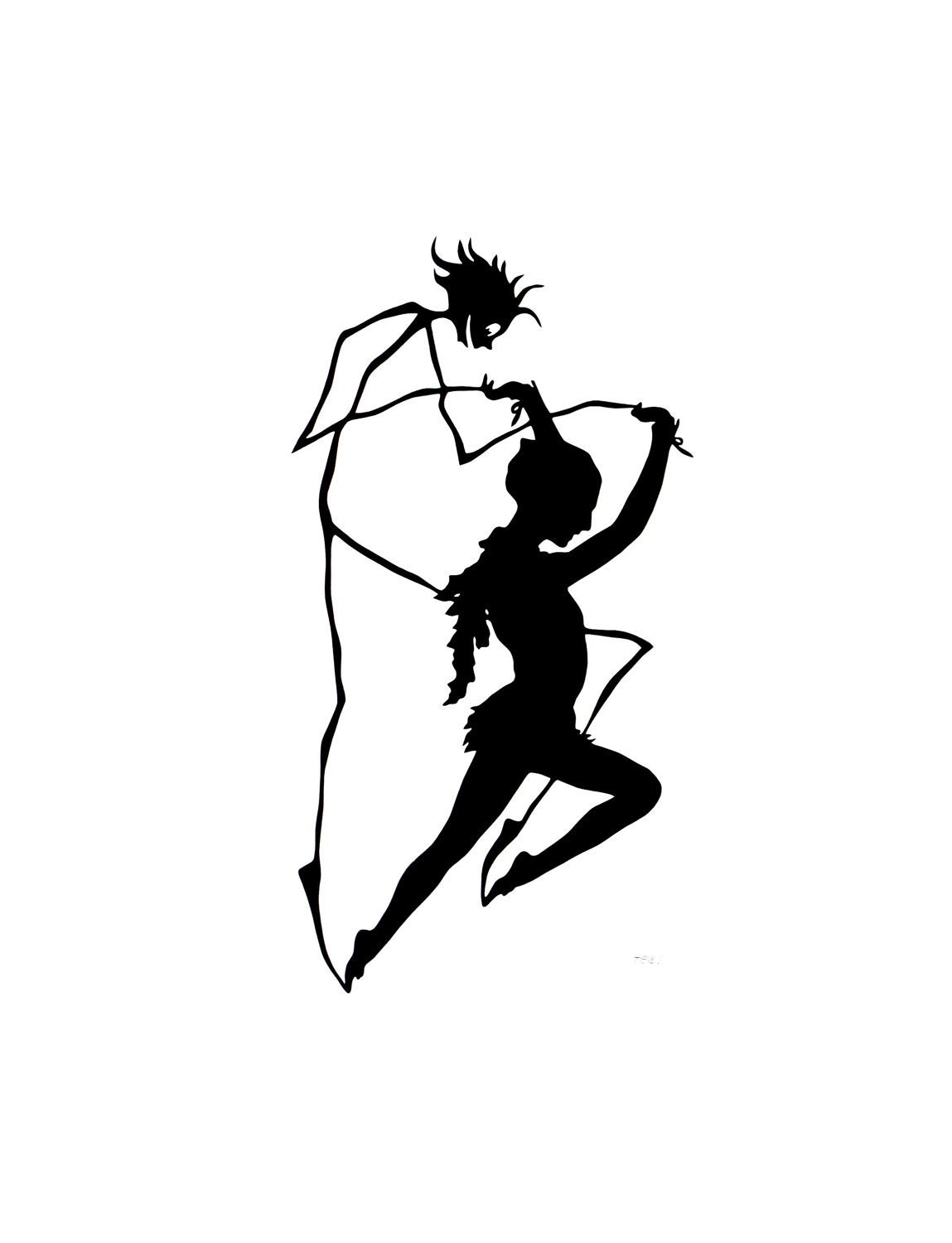 Peter Pan Silhouette