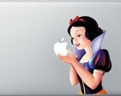Snow white Apple macbook pro decals skins macbook air macbook pro decal vinyls macbook decals sticker Vinyl mac decals 11" 13" 15"17"