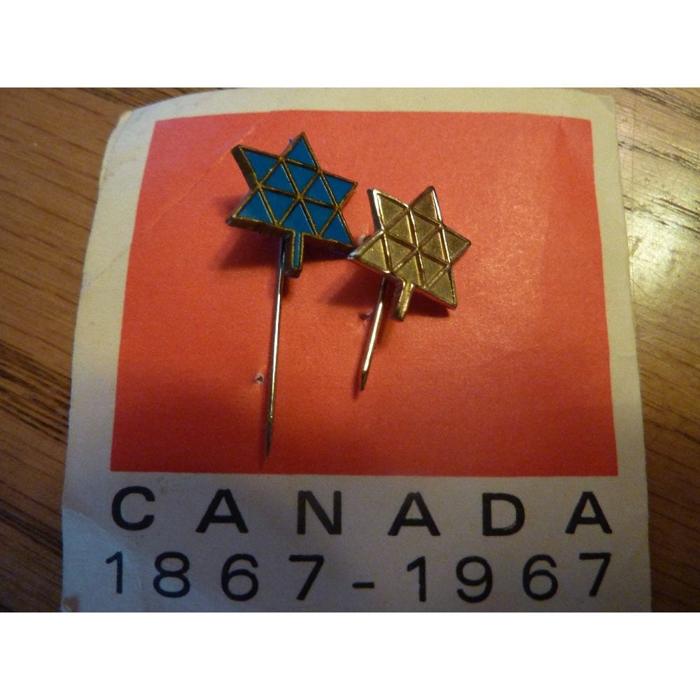Items similar to Vintage Canada 1967 Centennial Pins on Etsy