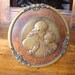 Religious Frame The Christ Kissing a Child