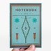 Notebook MATH - peppermint green - tribal edition - NAV5001