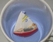 Sailing Dog Surprise Mug