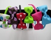 Tuxedo bow Headband