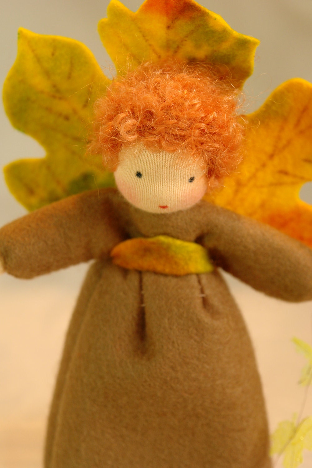 Autumn Fairy - Flower Child - Waldorf Inspired - Nature Table