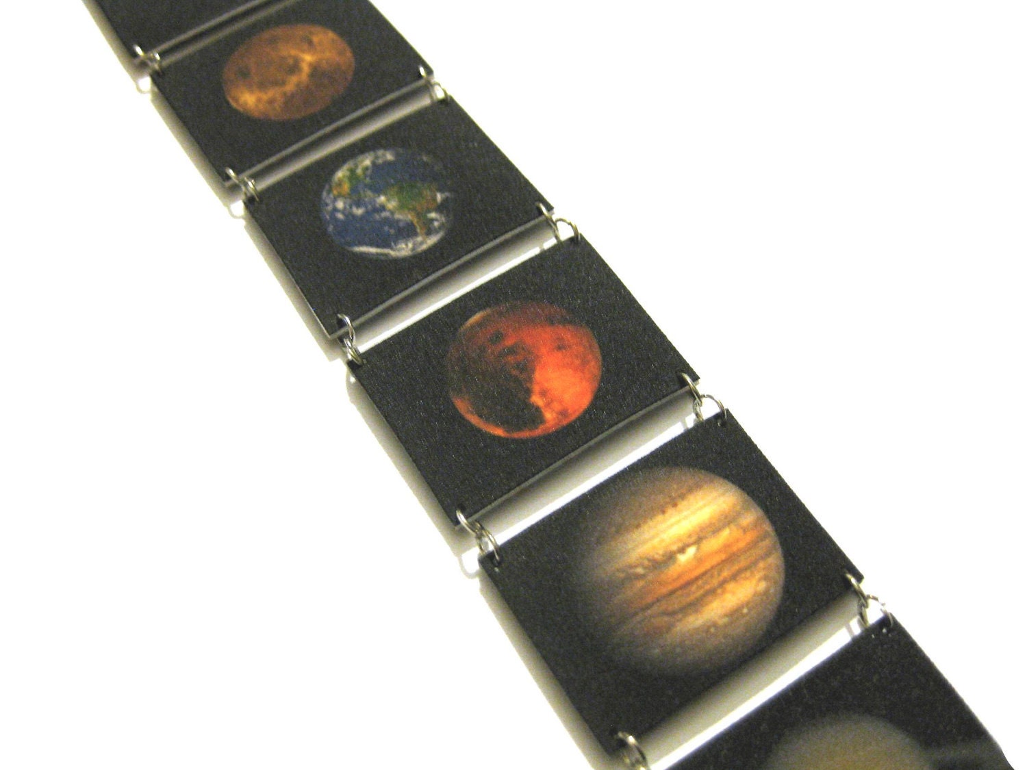 Solar system planets hanging necklace