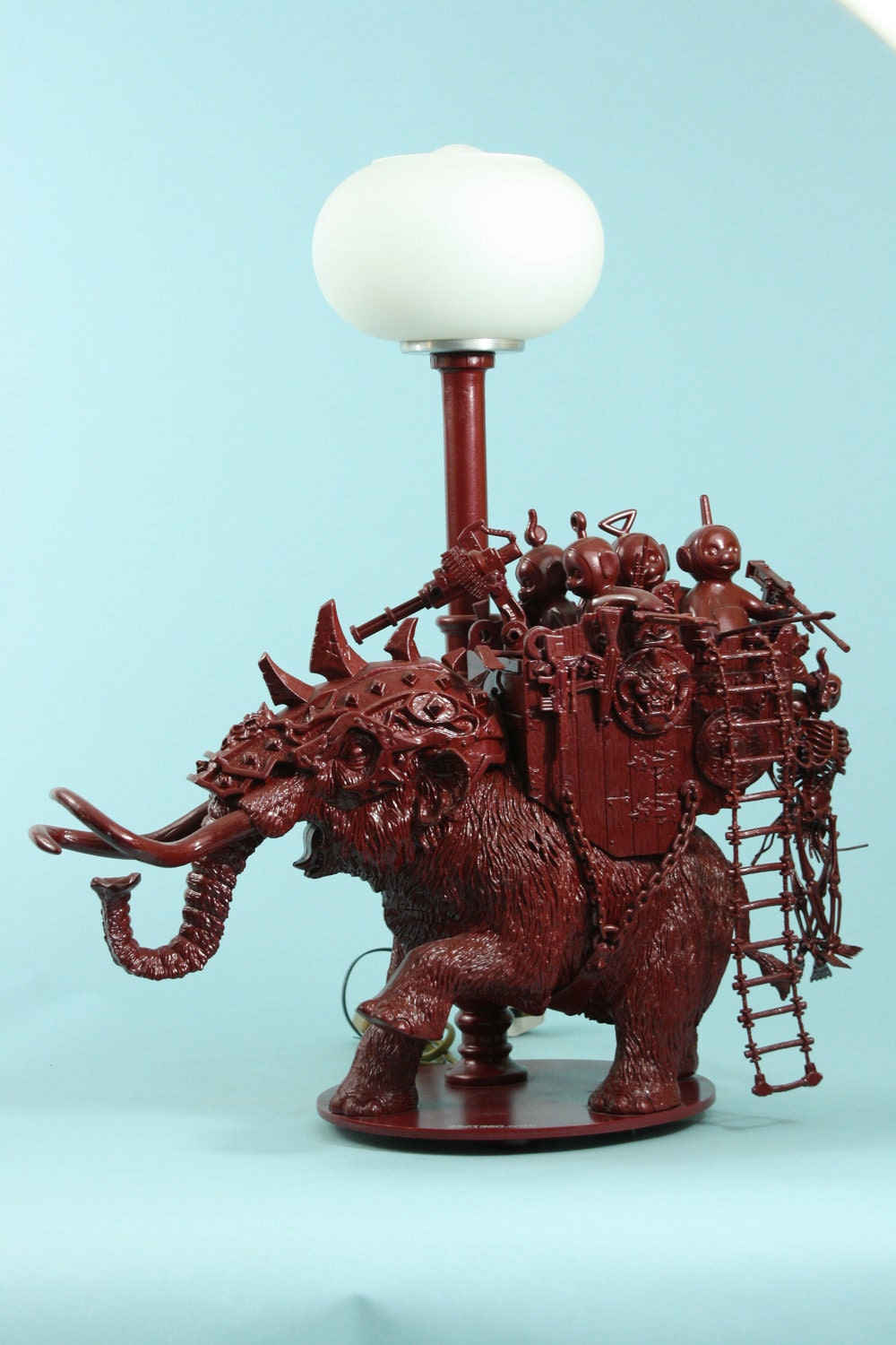 Who you callin' Tubby Uzi lamp