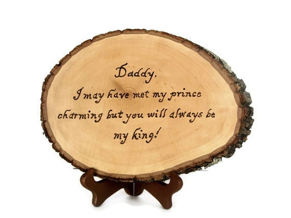 Father of the Bride Sign.  Lovely Tribute to your Dad.