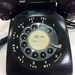 Black Rotary Telephone Western Electric 1965