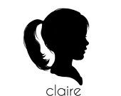 Digital Silhouette Portrait