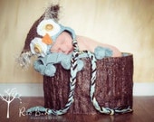 Crochet Owl Hat