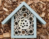 USA Mason Bee House and Insect Home, One Tier, in 'Mulberry''