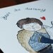 Game of Thrones - Stark Valentine print