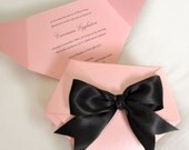 Diaper Baby Shower Invitation - Luxe Collection (Die Cut)