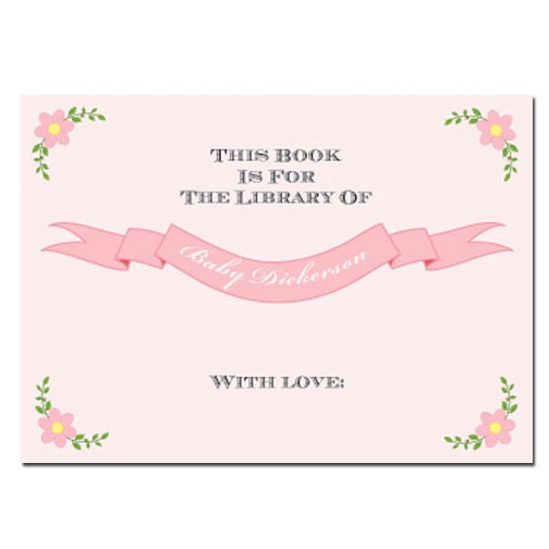 Bookplate Stickers - This Book Belongs to - For the Library of - Stock the Library Story Book