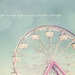 Carnival Ferris Wheel Photo Art Print Pink Summer Whimsical - 8 x 12