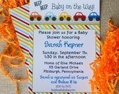 CARS Beep Beep Baby Shower/Birthday Invitation, Printable Il_170x135