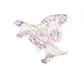Grouse - PRINT from an Original Papercut