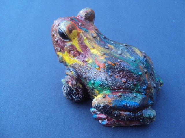 Frog Stone Hippy Frog