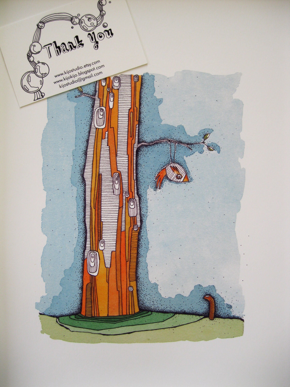 The answers come from above-print