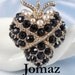 Rare Jomaz Strawberry Brooch