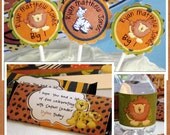 Candy Bar Wrapper Jungle Safari Birthday Party Printable and Custom Il_170x135