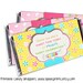 Sweet Shoppe Birthday Party Candy Bar Wrapper - Printable and Custom