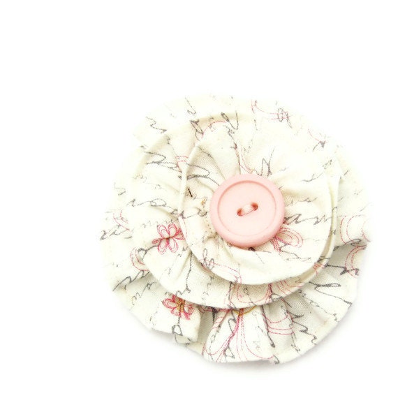 Girls hair bow, hair clip, neutral, pink, nude, dreamy, kids, toddler, baby, vintage inspired