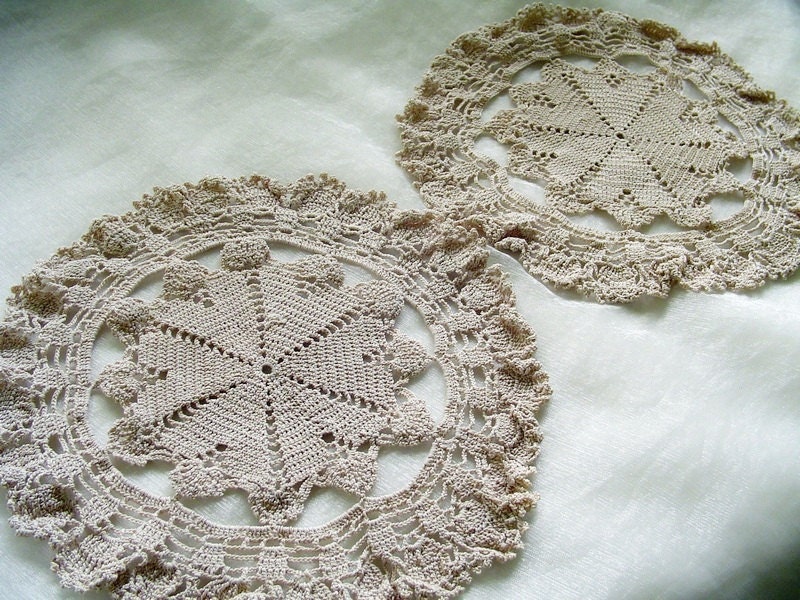 Doilies Hand Embroidered Set Of 3