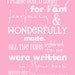 Clearance -- (30% off) 2 8x10 Scripture Prints - Set of Two - READY TO SHIP- home decor wall artwork.