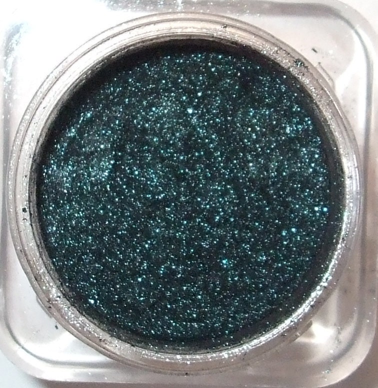 Mineral Eye Shadow " KARMA " 3 Grams Deepest Green Almost Black