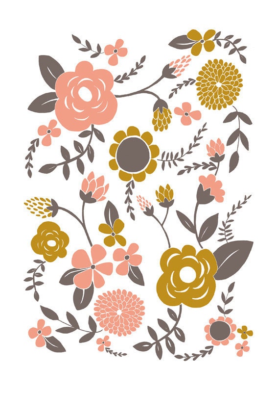 Flowers - print